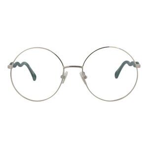 Chloé Womens Round/Oval Silver Green Transparent Fashion Designer Eyewear